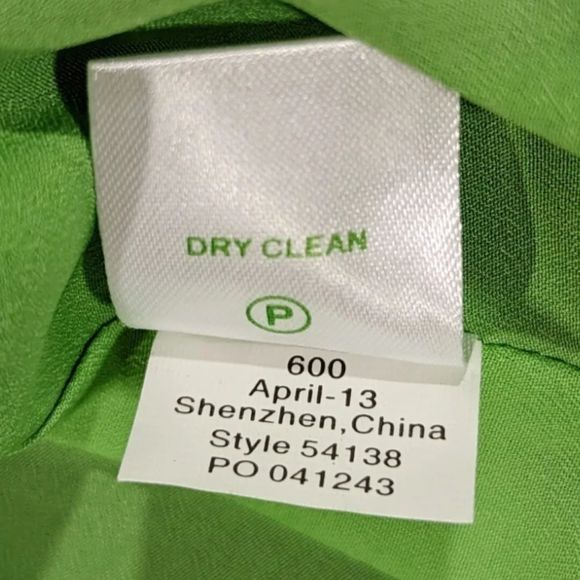 LILLY PULITZER Calissi Navy Blue Dress Sequin Collar Silk Jacquard #54138 M - Picture 7 of 7